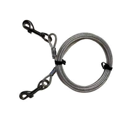 jinchao Pet Leash (ask customer service for price) Explosion-proof chain Hydraulic pipe protection spring safety rope