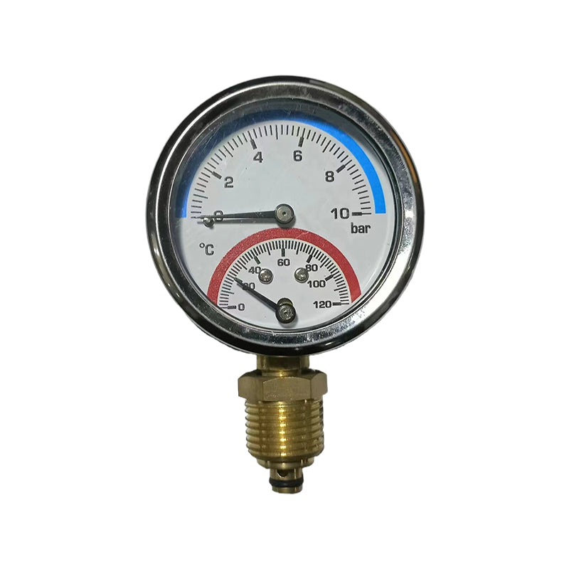 junmao y63 stainless steel temperature and pressure gauge (price please ask customer service)