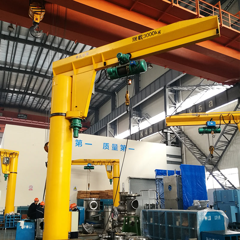 shenfan Column jib cranes (ask customer service for prices)  Port container crane operation