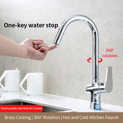 kaijie D25093C Sink Faucet Water Saving Splashproof Sink Faucet Easy to Clean Finish (Ask Customer Service for price)