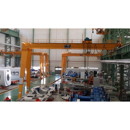 shenfan Hoisted double girder semi-portal cranes (ask customer service for price) Electric double beam bridge crane