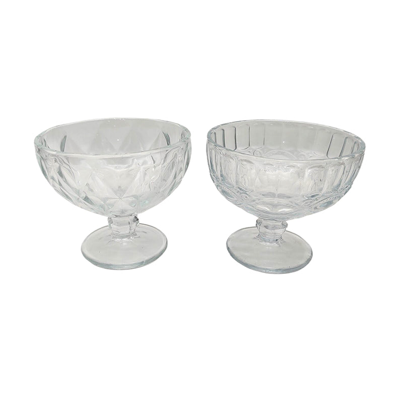 rongteng Tall ice cream cup glass dessert Japanese ice cream bowl diy handmade mini creative ice cream cup large capacity (price please ask customer service)