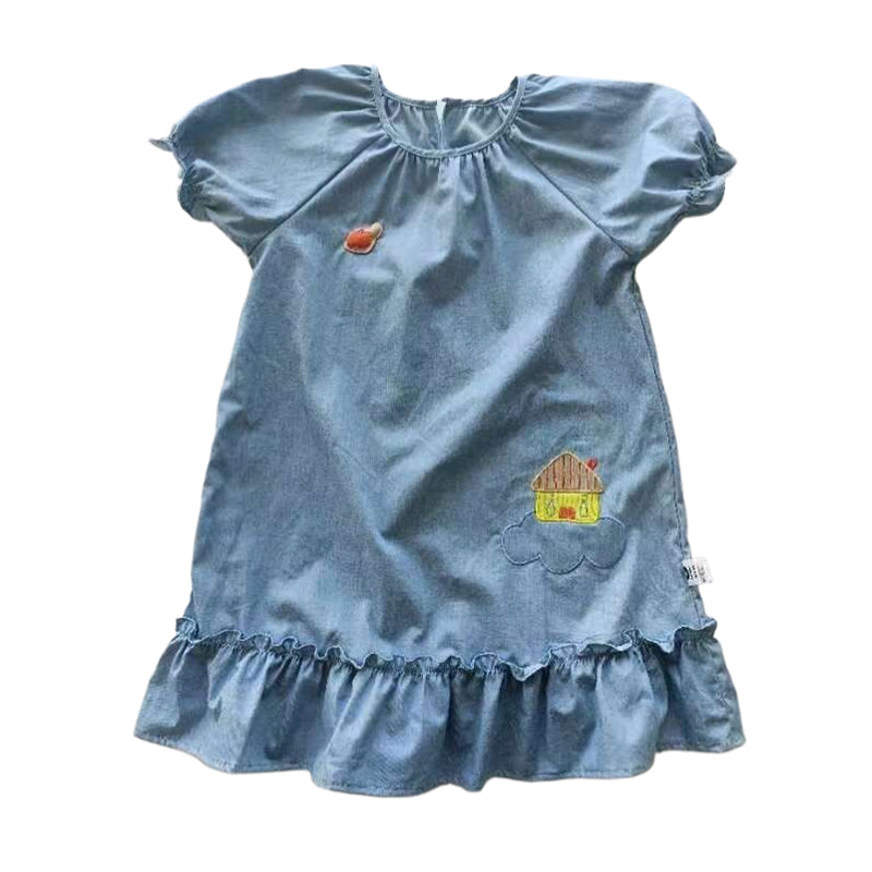kanghua Girl's single layer dress