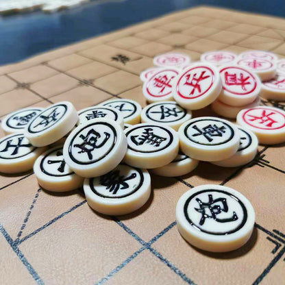 xieli Chinese Chess (Diamine Chess, Mahjong Chess)3.0 (Model XX-830)  Portable set is drop resistant
