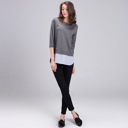 baichen Needle and Woven Women's Clothing Soft and Smooth Comfortable to Wear