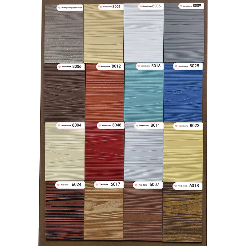 qiusha Cement wood grain fiberboard