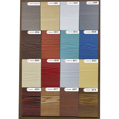 qiusha Cement wood grain fiberboard