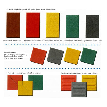 yangfan Permeable brick series (price please ask customer service)   Road blind plate anti-skid wear