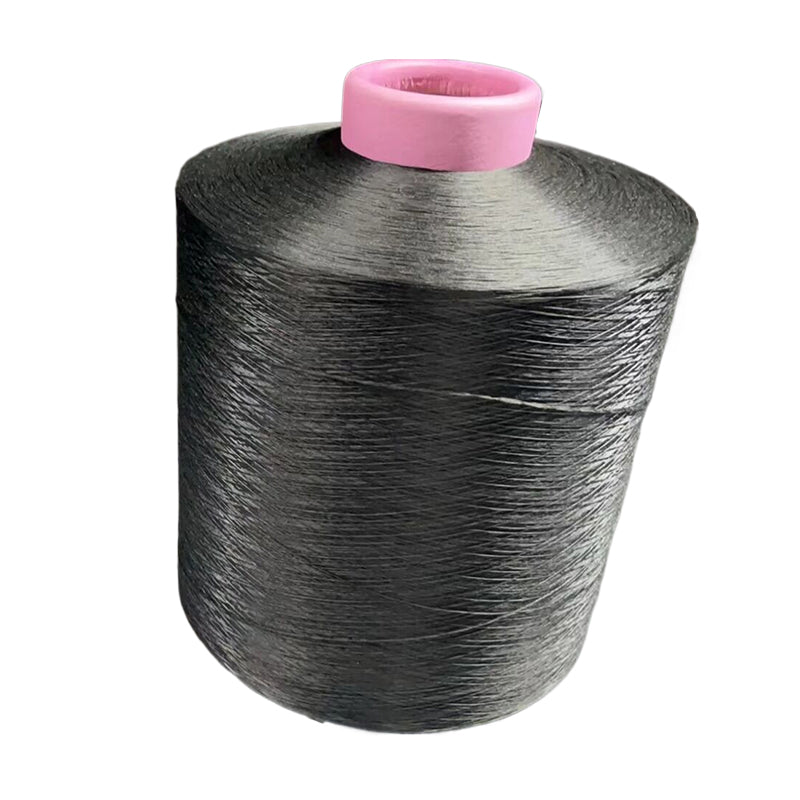 shengheng Polyester low stretch black light net (price please ask customer service) 450D/192F  Polyester large roll sewing lock edge thread