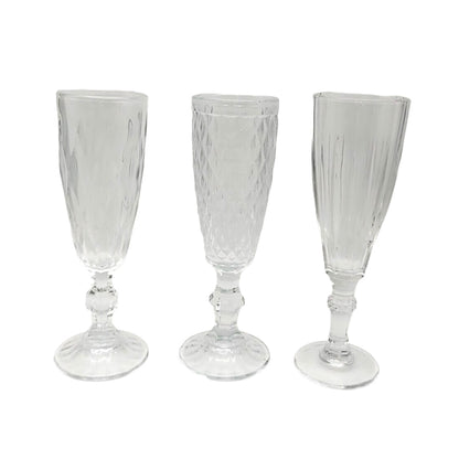 rongteng Creative Glass Sparkling Wine Glasses Tall Champagne Glasses Wine Bar Cocktail Glasses (ask customer service for price)