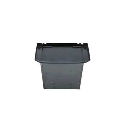 AOJIA  Stainless steel wall mounted small trash can portable small trash can desktop storage bin