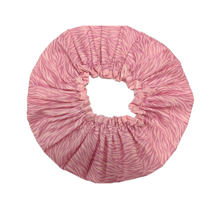 xiaguang double-layered shower cap  Thickened and waterproof Adjustable