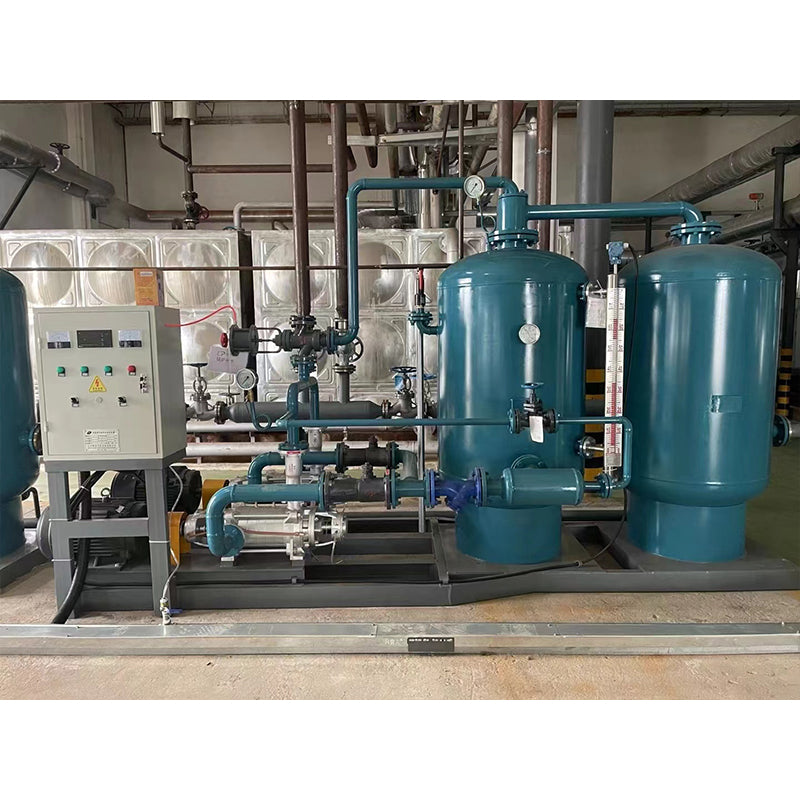 changrunde Condensate recovery machine 15-20T double tanks and double pumps frequency inverter sealed negative pressure type (pump 1 ready 1) with (price please ask customer service)