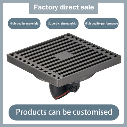 junyujinshu   Four-way straight floor drain (small opening) (Price inquiry)Narrow slit long type Odor and insect resistant