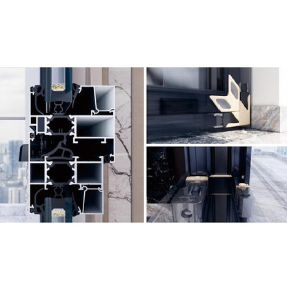 yanxiang Inward opening and reversing system window Wind-resistant Easy to clean inward opening and reversing window (ask customer service for price)