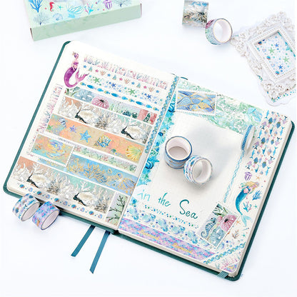jinxiang Washi tape  in the ocean. fantasy color Decorative materials paper tape（Starting from 112）