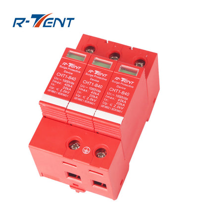 tengtai DC Surge Protector Power Surge Protector 3P 40KA