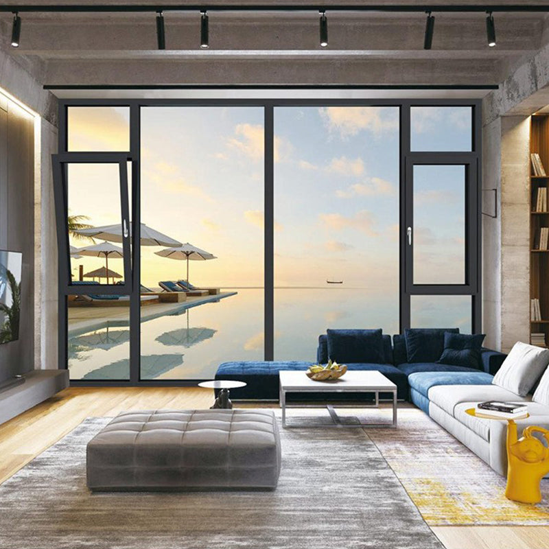 dongqiang Aluminum alloy floor-to-ceiling broken bridge windows (please ask customer service for the price of customized products) sealing of balconies and windows soundproofing French windows