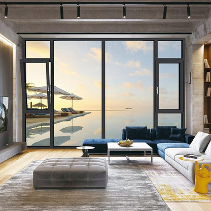 dongqiang Aluminum alloy floor-to-ceiling broken bridge windows (please ask customer service for the price of customized products) sealing of balconies and windows soundproofing French windows