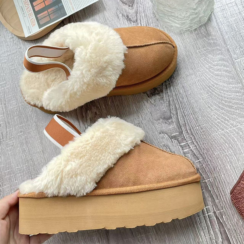 zhenai elasticated flip-flops