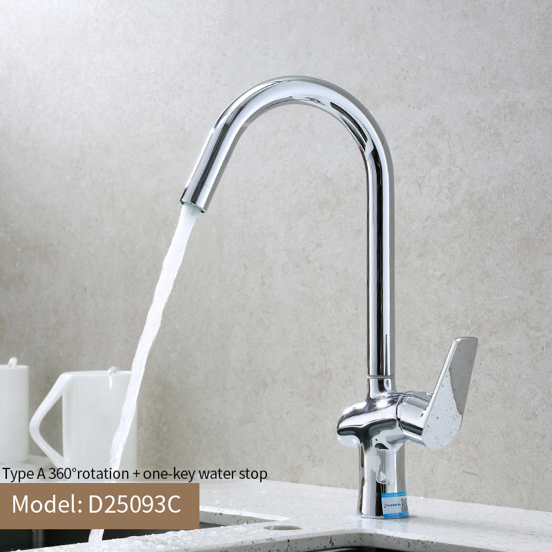 kaijie D25093C Sink Faucet Water Saving Splashproof Sink Faucet Easy to Clean Finish (Ask Customer Service for price)