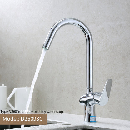 kaijie D25093C Sink Faucet Water Saving Splashproof Sink Faucet Easy to Clean Finish (Ask Customer Service for price)