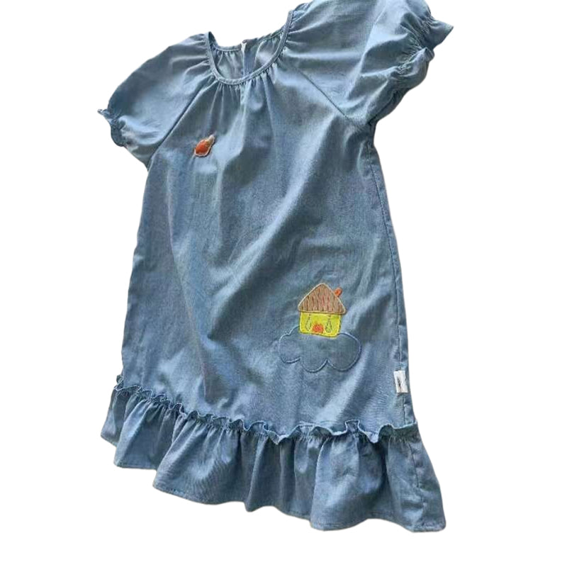 kanghua Girl's single layer dress