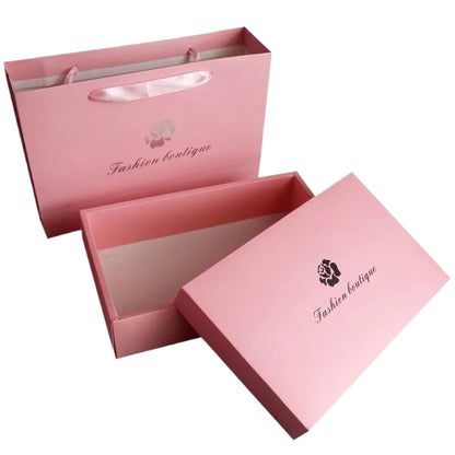 huxi Customised hand-held gift boxes (please ask customer service for the price of customised products)Premium gift box Business bronzing gift box
