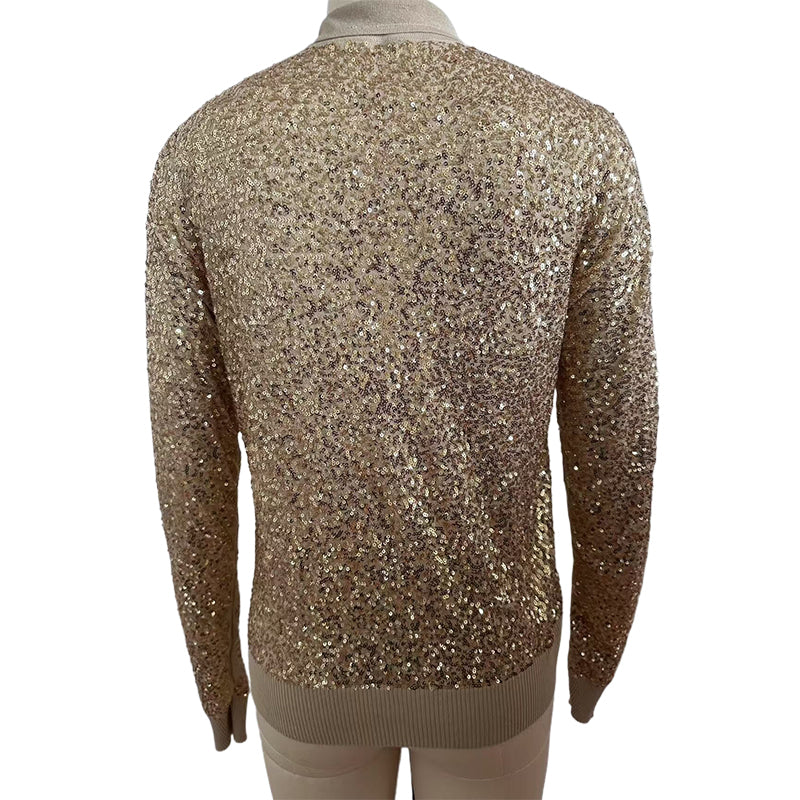 baichen BC002 Women's Beaded Cardigan Soft and Smooth Comfortable to Wear