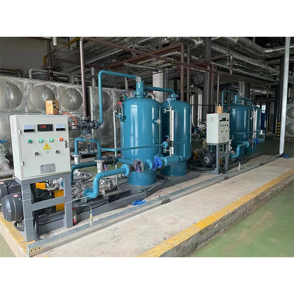 changrunde Condensate recovery machine 10-15T double tanks and double pumps frequency inverter sealed negative pressure type (pump 1 ready 1) with (price please ask customer service)