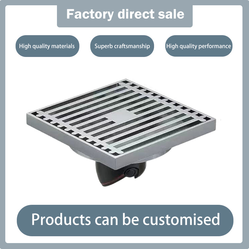 junyujinshu   Four-way straight floor drain (small opening) (Price inquiry)Narrow slit long type Odor and insect resistant