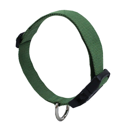 FUZHIWANG Dark green collar and Dark green lead rope Dog leash choker  Outdoor Dog Leash Multi-function Leash