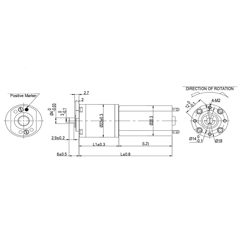 yitongou Permanent magnet DC motor (ask customer service for price)