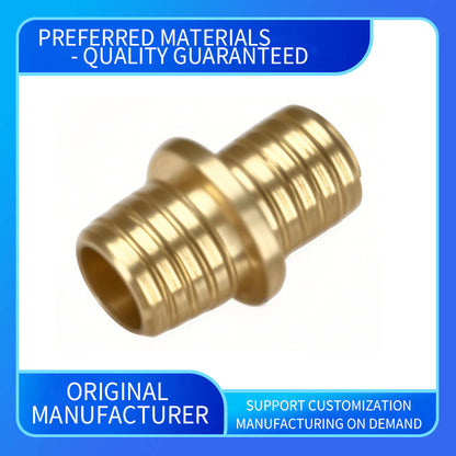 wuling All-copper sliding fasteners household plumbing fittings for water pipes three-way double pipe PEX fittings (ask customer service for price)
