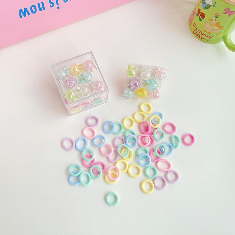 haiyan Thumb Towel Ring + Leather Strap Combo  Baby small rubber band Colorful rubber band for children
