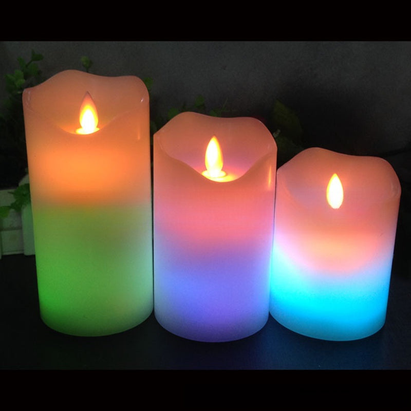 juhui led color changing swinging electronic candle swinging simulation flame (price please ask customer service)