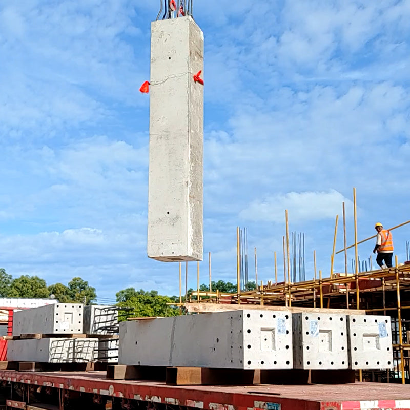 zhuyang Prefabricated columns (ask customer service for prices) Precast reinforced concrete square pile with cement square column