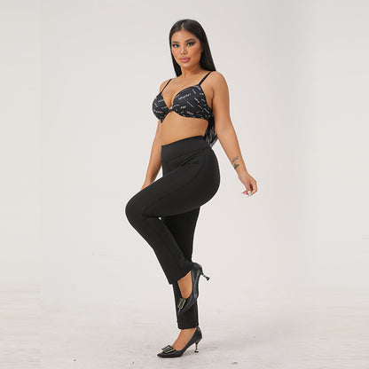 puyang Flared pants (ask customer service for price)  Wear yoga leggings Yoga high-waisted pants fitness sports casual pants