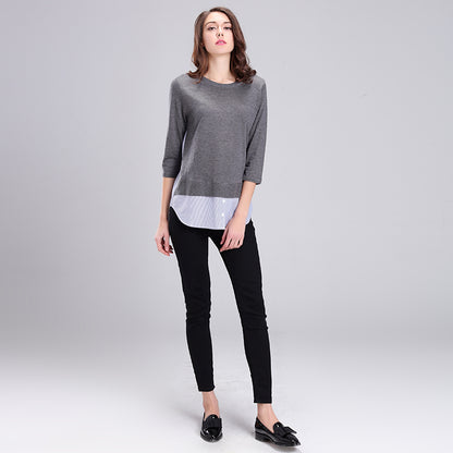 baichen Needle and Woven Women's Clothing Soft and Smooth Comfortable to Wear
