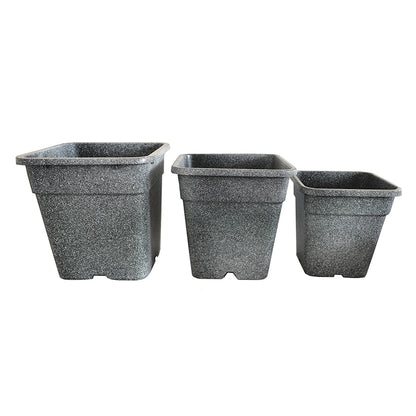 lvxing Square gallon pots Large capacity planting pots are sturdy and durable (ask customer service for price)