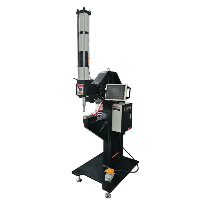 senpai 8 tons of pneumatic touch screen pressure riveting machine intelligent touch accurate pressure regulation sheet metal hardware efficient riveting equipment (price please ask customer service)