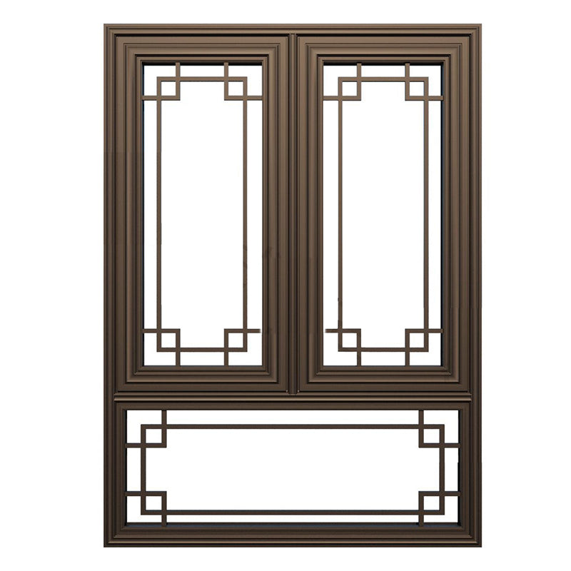 dongqiang Chinese external casement windows and doors (please ask customer service for the price of customized products) retroactive and nostalgic Villa garden decoration double glazing