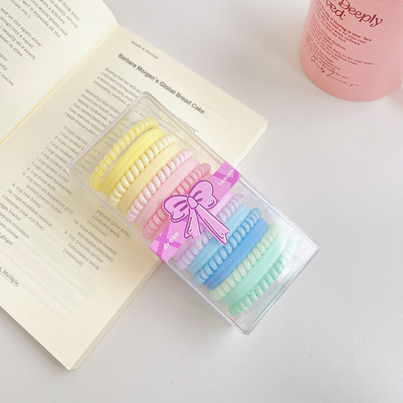 haiyan Gradient Towel Ring Phone Cord Set