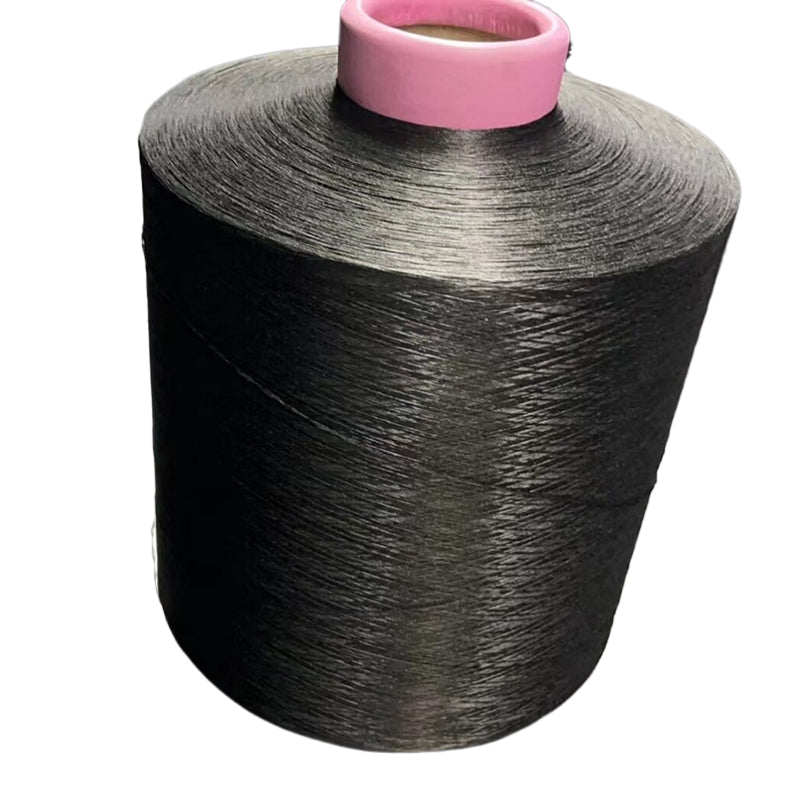 shengheng Polyester low stretch black light net (price please ask customer service) 450D/192F  Polyester large roll sewing lock edge thread
