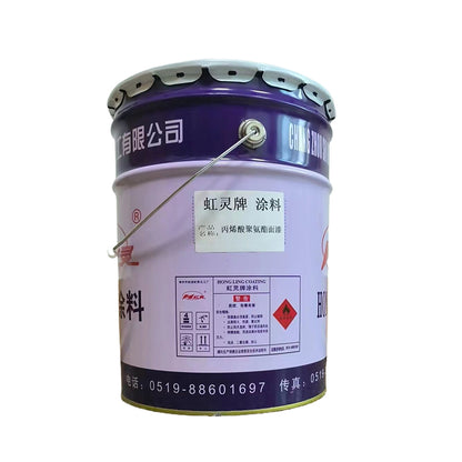 hongling Acrylic polyurethane topcoat  Polyurethane anti-corrosion topcoats Industrial metallic paints