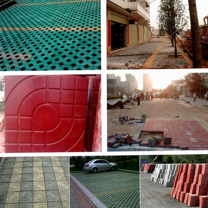 yangfan Colourful tile series (please ask customer service for price)  Colored pavement brick outdoor grass brick