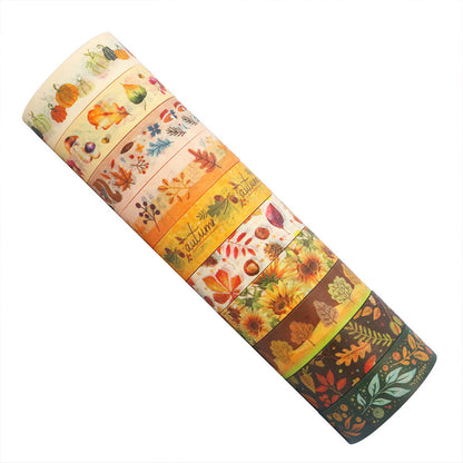 jinxiang Four Season Printing washi tape  high color value cute DIY Handbook（Starting from 160）