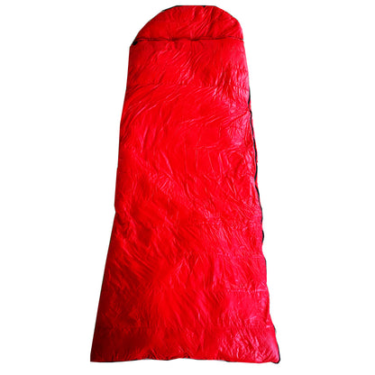 hongxinlong Down sleeping bag with thickened cold and warm insulation, outdoor camping, high cold down sleeping bag