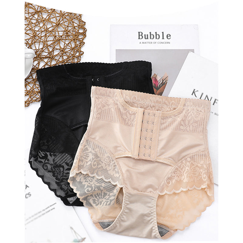 shunfa 8115 Oversized waist tight underwear, belly tight safety pants, black lace safety pants, sexy underwear