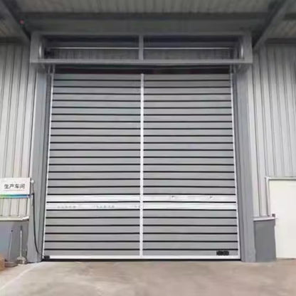 dongqiang Fireproof rolling door (please ask customer service for the price of customized products) Steel Rolling Gate Rapid roll-up door dual-track (system)